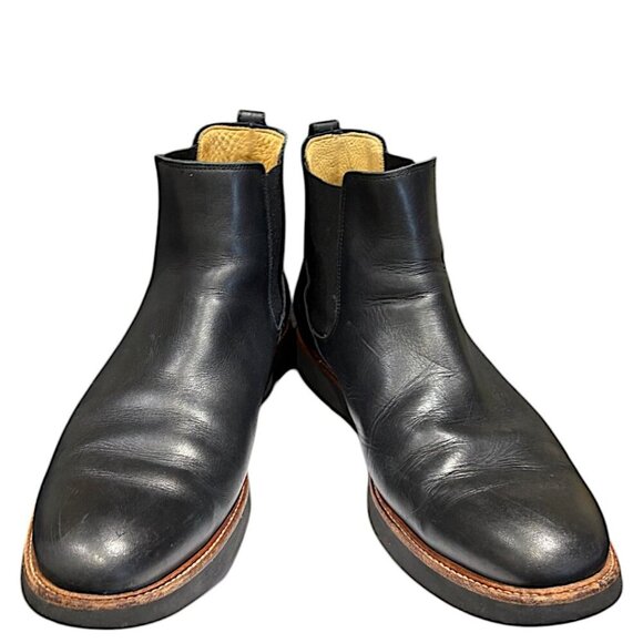Samuel Hubbard M2170 048 24 Seven Pull On Black Leather Boots Men's 11.5 - Picture 1 of 11